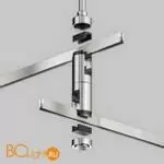 Крепление потолочное Long двойное 700мм Flarity платина Maytoni Accessories for tracks TRA159C-D1-PT - Фото 2