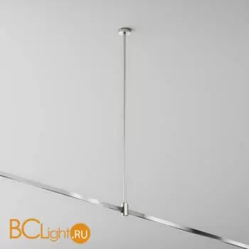 Крепление потолочное Long 700мм с вводом питания Flarity платина Maytoni Accessories for tracks TRA159C-B1-PT - Фото 0