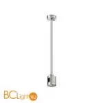 Крепление потолочное Medium 300мм с прямым коннектором питания Flarity платина Maytoni Accessories for tracks TRA158C-IPC1-PT