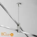 Подвес тросовый Hang двойной Flarity платина Maytoni Accessories for tracks TRA157SW-D1-PT - Фото 0