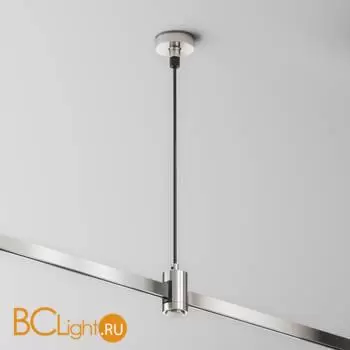 Подвес тросовый Hang с вводом питания Flarity платина Maytoni Accessories for tracks TRA157SW-B1-PT - Фото 0