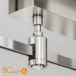 Основание потолочное Short для блока питания с вводом питания Flarity платина Maytoni Accessories for tracks TRA156C-BB1-PT - Фото 1