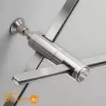 Крепление настенное Wall двойное Flarity платина Maytoni Accessories for tracks TRA155CW-D1-PT - Фото 1