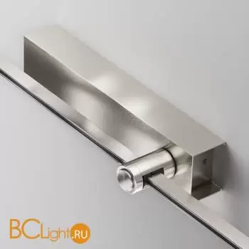 Основание настенное Wall для блока питания с вводом питания Flarity платина Maytoni Accessories for tracks TRA155CW-BB-PT - Фото 0