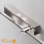 Основание настенное Wall для блока питания с вводом питания Flarity платина Maytoni Accessories for tracks TRA155CW-BB-PT - Фото 0