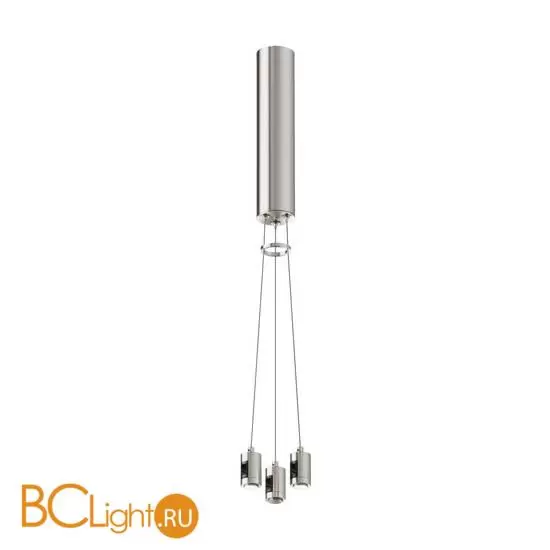 Подвесной набор с основанием под блок питания для круглого шинопровода Flarity платина Maytoni Accessories for tracks TRA154SW-BB-R-PT Подвесной набор с основанием под блок питания для круглого шинопровода Flarity платина Maytoni Accessories for tracks TRA154SW-BB-R-PT