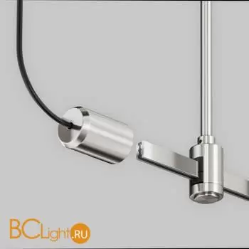 Ввод питания боковой Flarity платина Maytoni Accessories for tracks TRA154C-SB1-PT - Фото 2