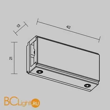 Коннектор шинопровода Maytoni Accessories for tracks Flexity new TRA200IPC-11B - Фото 4