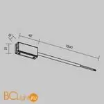 Токоподвод Maytoni Accessories for tracks Flexity new TRA200B-11B-100 - Фото 4