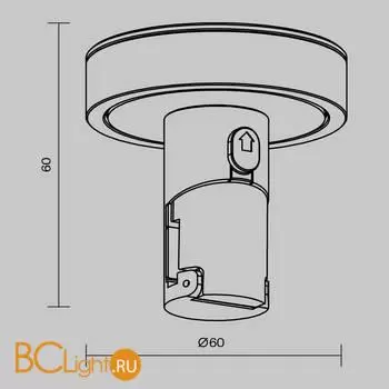 Крепление для шинопровода Maytoni Accessories for tracks Flexity new TRA200C-B-11B - Фото 4