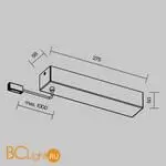 Токоподвод Maytoni Accessories for tracks Flexity new TRA200BB-11B - Фото 4