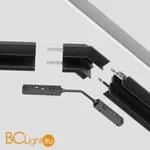 Угол-соединитель 135° Maytoni Gravity встраиваемый черный TRA010CLO-42B - Фото 0