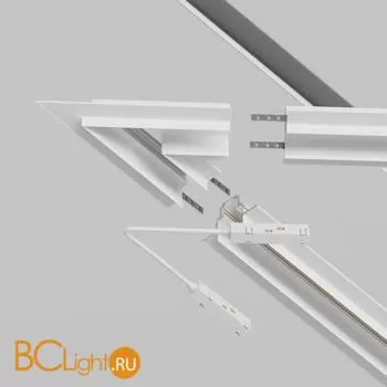 Угол-соединитель 45° Maytoni Gravity встраиваемый белый TRA010CLS-42W - Фото 0