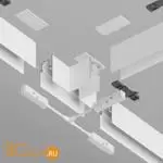 Коннектор шинопровода Maytoni Accessories for tracks Gravity TRA010CT-41W - Фото 2