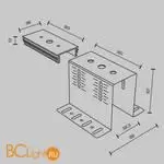 Крепление для шинопровода Maytoni Accessories for tracks Gravity TRA010HCB - Фото 4