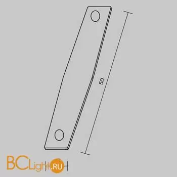 Соединитель для профиля Maytoni Accessories for tracks Levity new TRA184C-11S - Фото 4