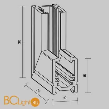 Коннектор шинопровода Maytoni Accessories for tracks Levity new TRA184ICL-11B - Фото 4