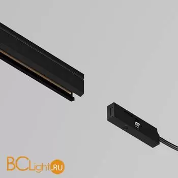 Токоподвод Maytoni Accessories for tracks Levity new TRA184B-1B-100 - Фото 2