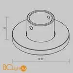 Крепление для шинопровода Maytoni Accessories for tracks Levity new TRA184BC-R-11B - Фото 4