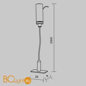 Крепление для шинопровода Maytoni Accessories for tracks Levity new TRA184SW-1B - Фото 4