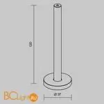 Крепление для шинопровода Maytoni Accessories for tracks Levity new TRA184CW-R-11B - Фото 4