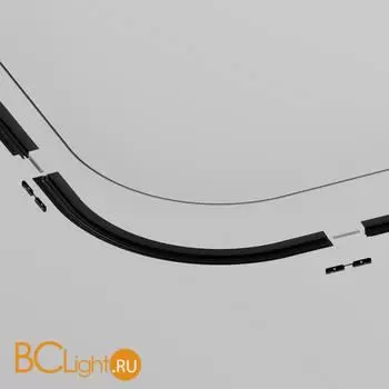 Коннектор шинопровода Maytoni Accessories for tracks Levity new TRA184-R600-12B - Фото 2