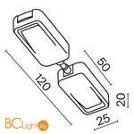 Коннектор питания прямой Maytoni Radity встраиваемый черный TRA084C-B-12 - Фото 1