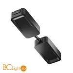 Коннектор питания прямой Maytoni Radity встраиваемый черный TRA084C-B-12 - Фото 0