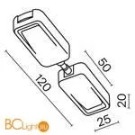 Коннектор питания прямой Maytoni Radity встраиваемый белый TRA084C-W-12 - Фото 1