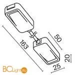 Коннектор питания угловой Maytoni Radity встраиваемый черный TRA084CPC-B-12 - Фото 1