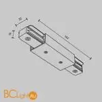 Коннектор шинопровода Maytoni Accessories for tracks Unity new TRA001CB-11B - Фото 4