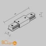 Коннектор шинопровода Maytoni Accessories for tracks Unity new TRA001CB-11W - Фото 5