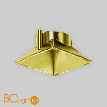 Декоративная рамкао-тражатель для светильников серии Alfa LED латунь Maytoni Accessories Ring8-10W-SQ-BS - Фото 0
