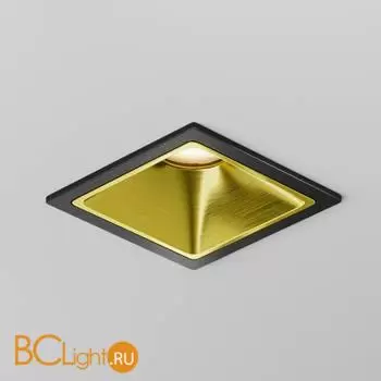 Декоративная рамкао-тражатель для светильников серии Alfa LED латунь Maytoni Accessories Ring8-10W-SQ-BS - Фото 1