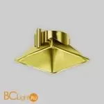 Декоративная рамкао-тражатель для светильников серии Alfa LED латунь Maytoni Accessories Ring8-10W-SQ-BS - Фото 0