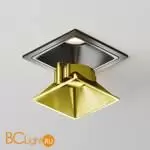 Декоративная рамкао-тражатель для светильников серии Alfa LED латунь Maytoni Accessories Ring8-10W-SQ-BS - Фото 2