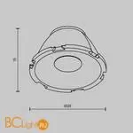 Линза для серии Round 7W 15° Maytoni Accessories LensCD28-15 - Фото 1