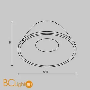 Линза для серии Round 12W 15° Maytoni Accessories LensCD43-15 - Фото 1