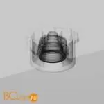 Фиксирующее кольцо для серии Intro GU10 черный Maytoni Accessories DLA110-B - Фото 3