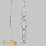 Подвесной светильник Maytoni Adore new MOD297PL-L24BS3K - Фото 6