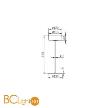 Настольная лампа Maytoni AI Collaboration MOD229TL-L3B3K2 - Фото 5