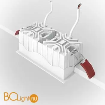 Встраиваемый светильник Maytoni Alfa LED 3000K 2x10Вт 36° Dim Triac DL043-02-10W3K-D-SQ-WB - Фото 1