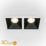 Встраиваемый светильник Maytoni Alfa LED 3000K 2x10Вт 36° Dim Triac DL043-02-10W3K-D-SQ-WB