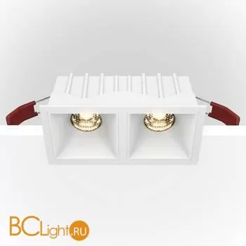 Встраиваемый светильник Maytoni Alfa LED 3000K 2x10Вт 36° DL043-02-10W3K-SQ-W - Фото 2
