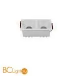 Встраиваемый светильник Maytoni Alfa LED 3000K 2x10Вт 36° DL043-02-10W3K-SQ-W - Фото 0