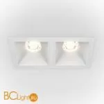 Встраиваемый светильник Maytoni Alfa LED 3000K 2x10Вт 36° DL043-02-10W3K-SQ-W