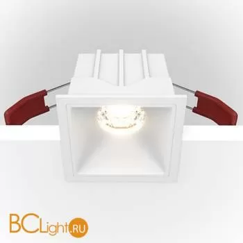 Встраиваемый светильник Maytoni Alfa LED 3000K 1x10Вт 36° DL043-01-10W3K-SQ-W - Фото 0
