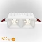 Встраиваемый светильник Maytoni Alfa LED 3000K 2x15Вт 36° DL043-02-15W3K-SQ-W - Фото 1