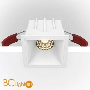 Встраиваемый светильник Maytoni Alfa LED 4000K 1x10Вт 36° Dim Triac DL043-01-10W4K-D-SQ-W - Фото 1