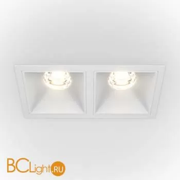 Встраиваемый светильник Maytoni Alfa LED 4000K 2x10Вт 36° DL043-02-10W4K-SQ-W